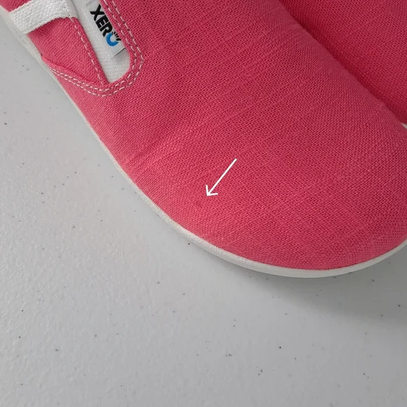 Xero Women's Aptos Geranium Pink Hemp Canvas Slip On Shoes size 8 - Picture 10 of 10